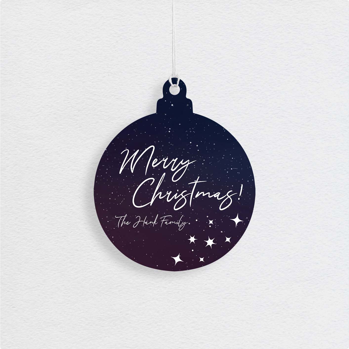 Spaceful Christmas - Christmas Swing Tags