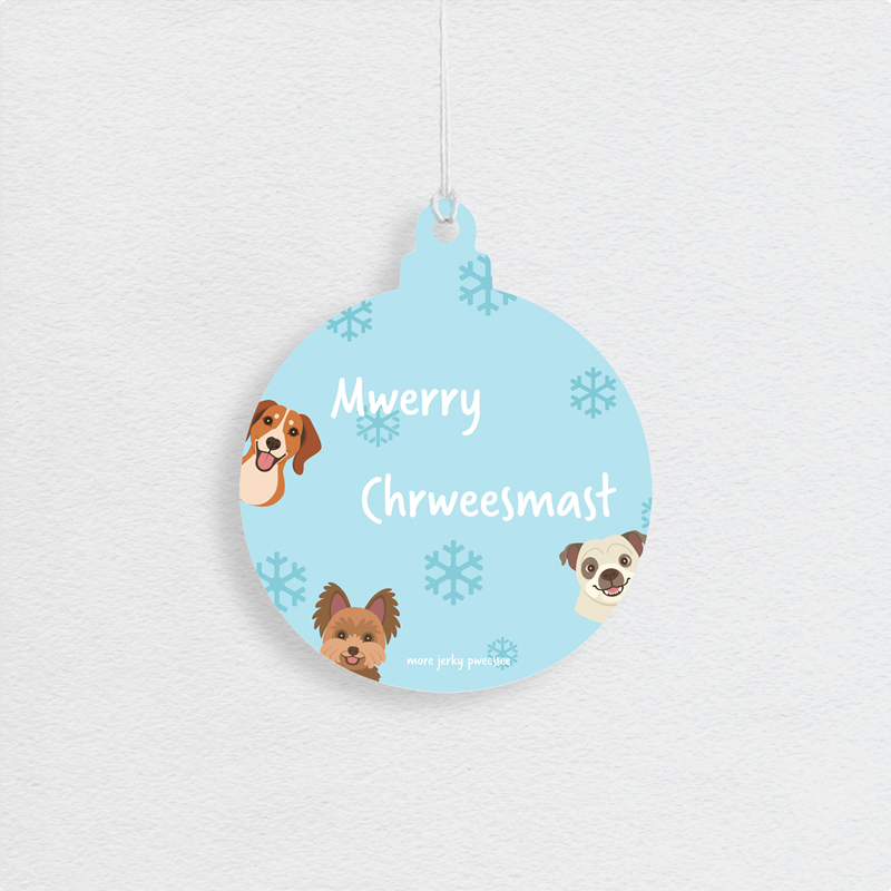 Chrweestmast - Christmas Swing Tags
