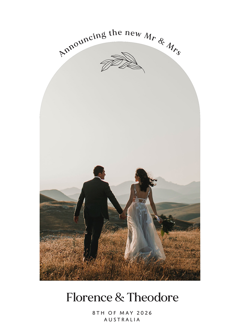 Grove - Wedding Announcements