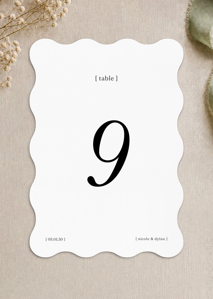Ipanema - Table Numbers