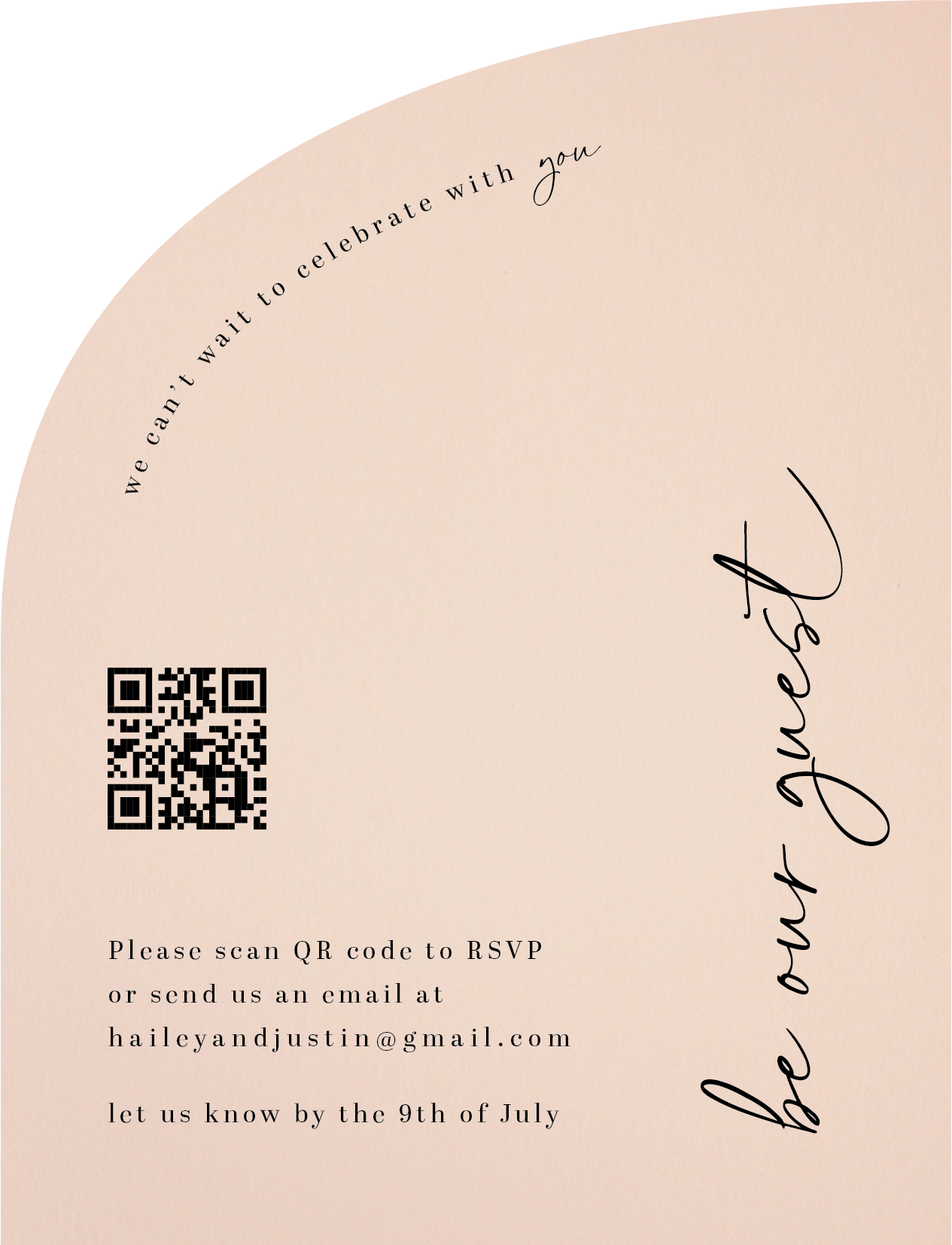 Align RSVP Cards - Digital Printing design preview