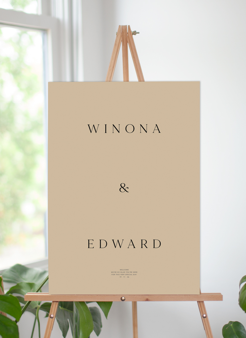 Mirage - Wedding Signs