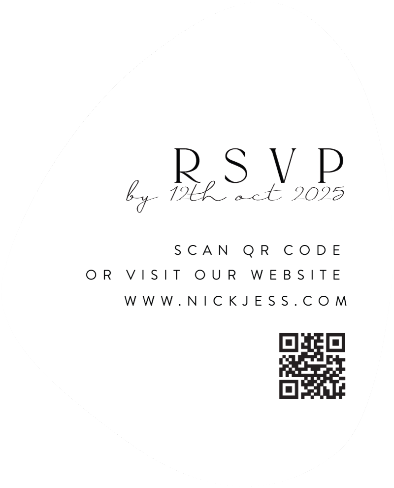 Byron RSVP Cards - Digital Printing design preview