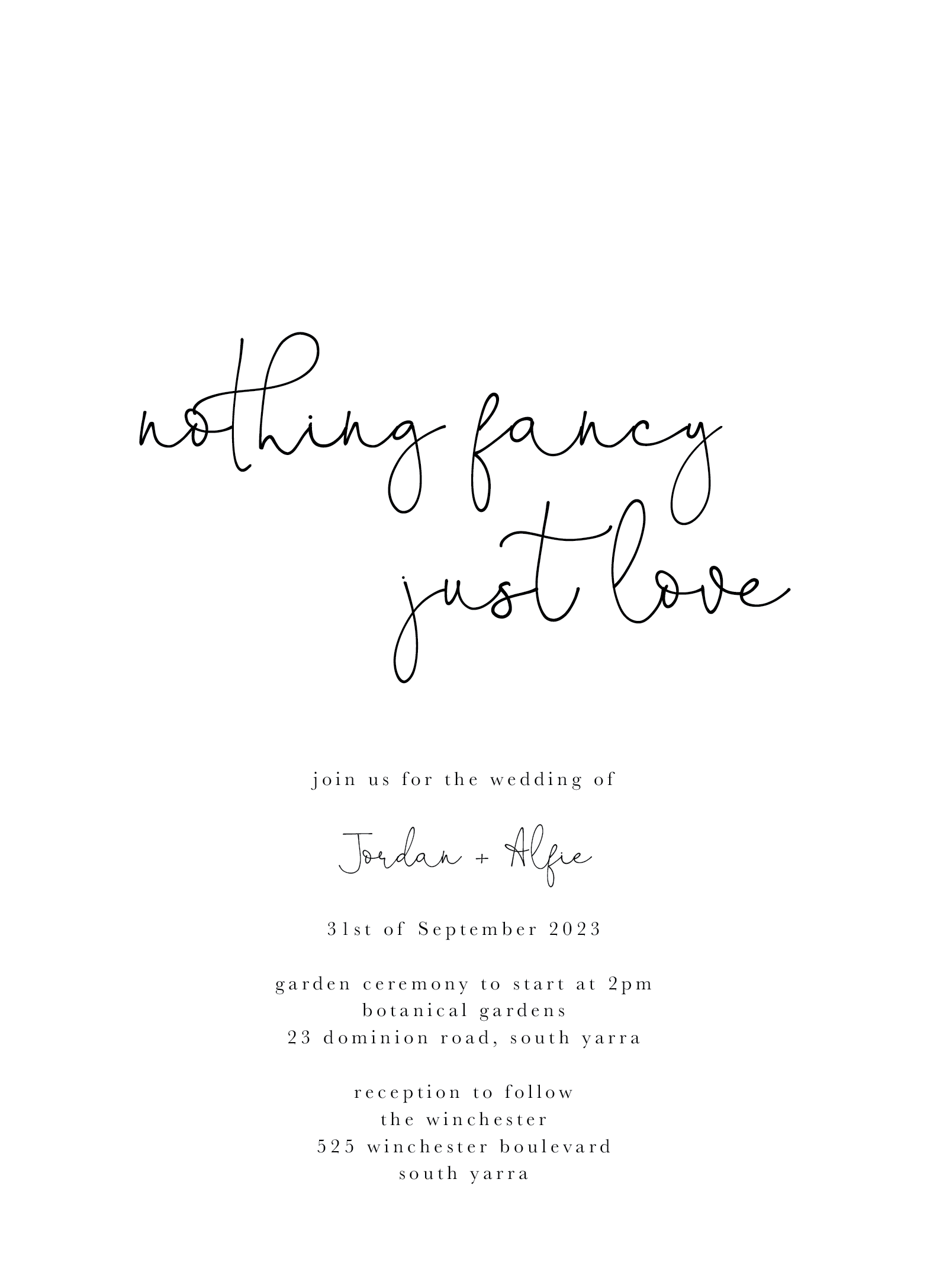 Liv - Wedding Anniversary Invitations