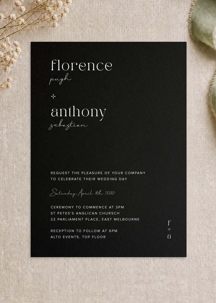 Rivulet - Wedding Invitations
