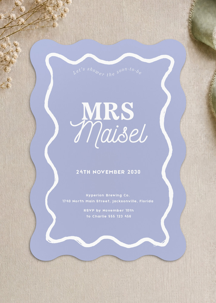 Wiggle - Bridal Shower Invitations