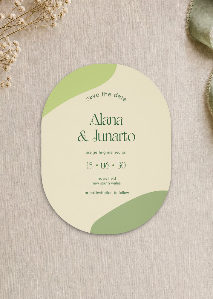 Countryside Save The Date - Digital Printing design preview