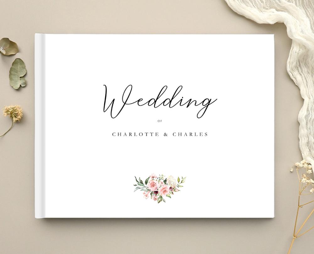 Burnt Butter Cakes Wedding Guest Books - Digital Printing design preview
