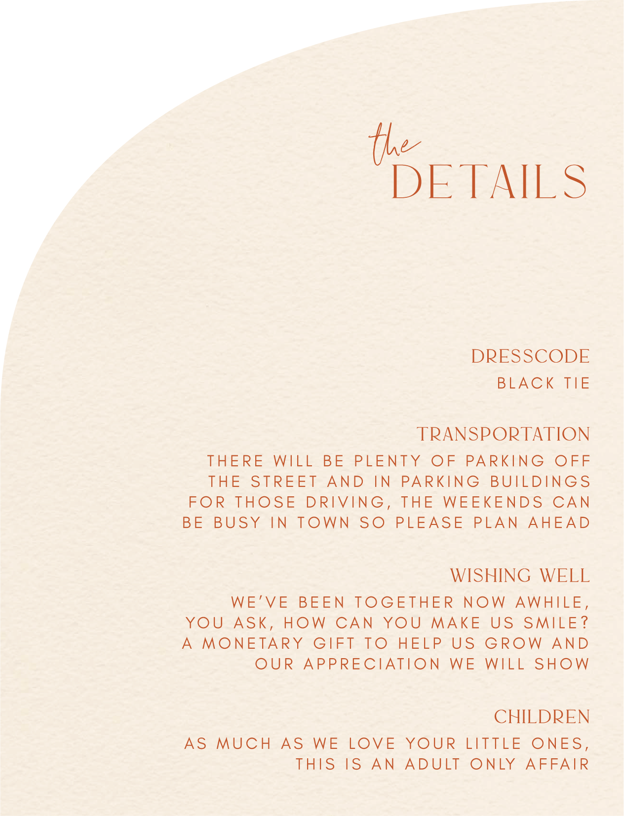 Jingga Information Cards - Digital Printing design preview