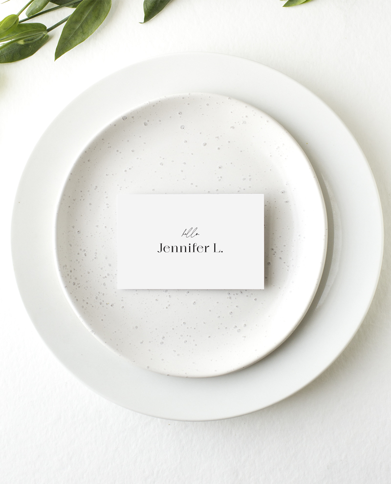 Pearl - Wedding Place Cards