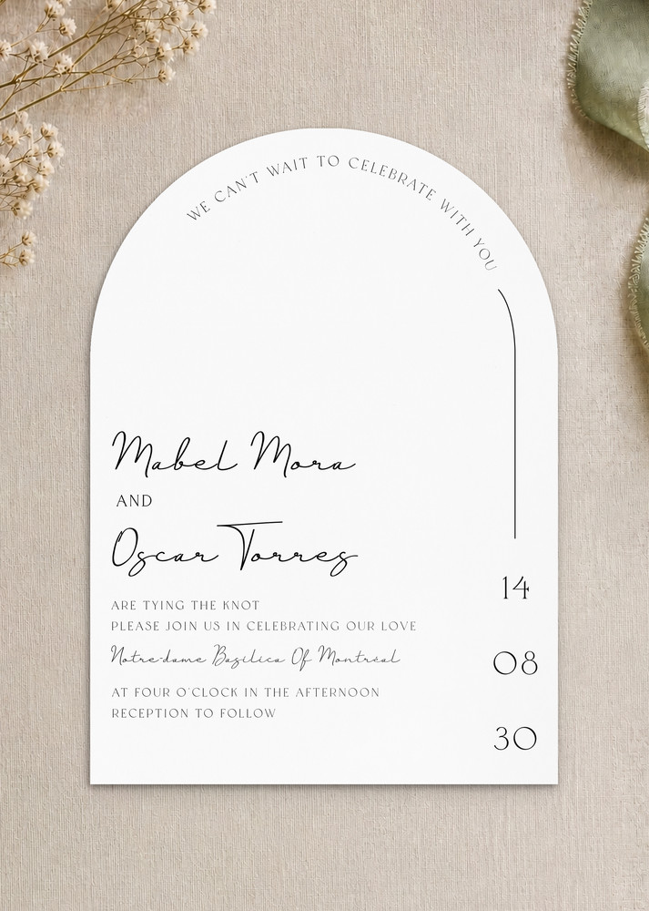 Ivory - Wedding Invitations