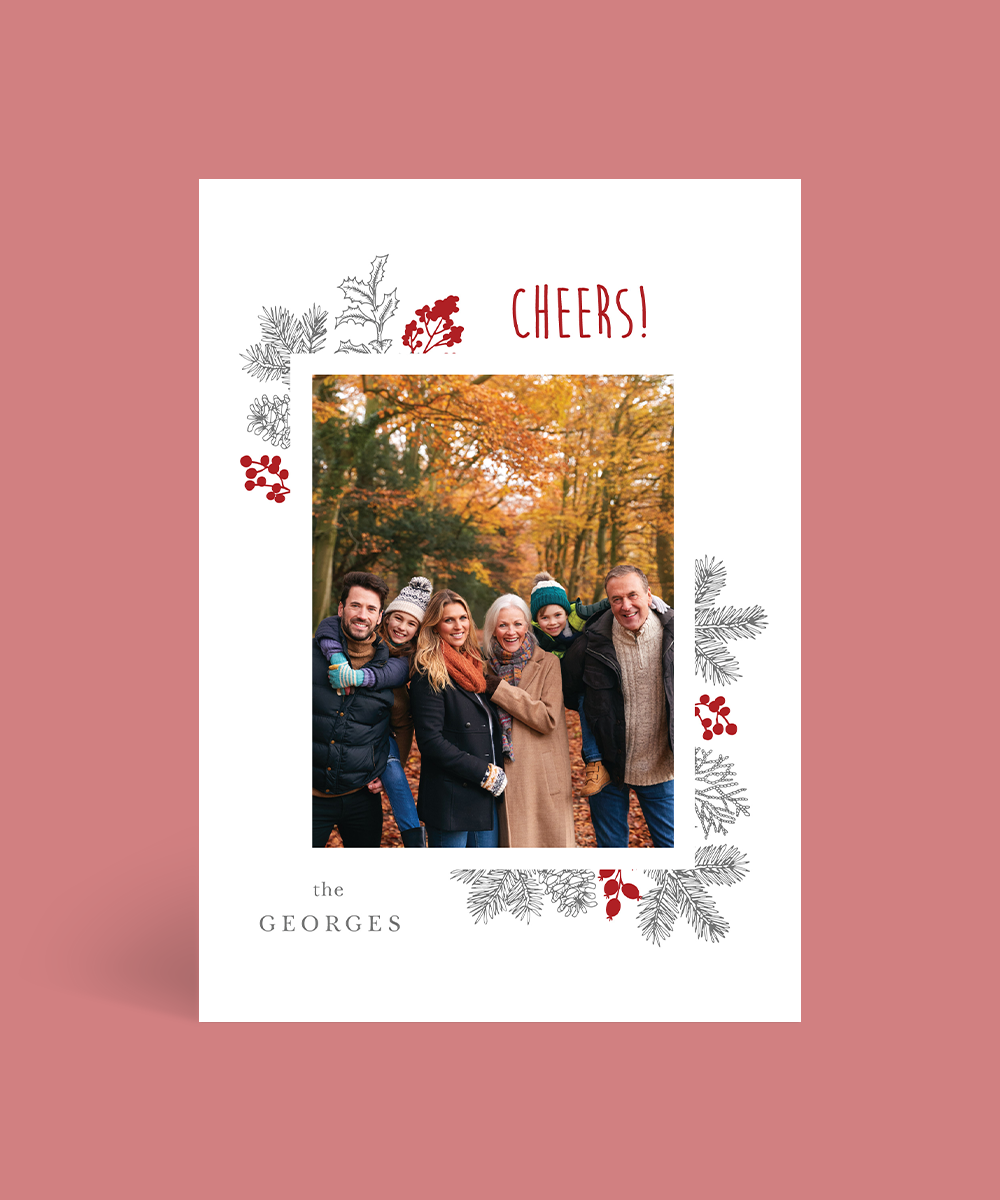 Christmas Frame Christmas Cards - Digital Printing design preview