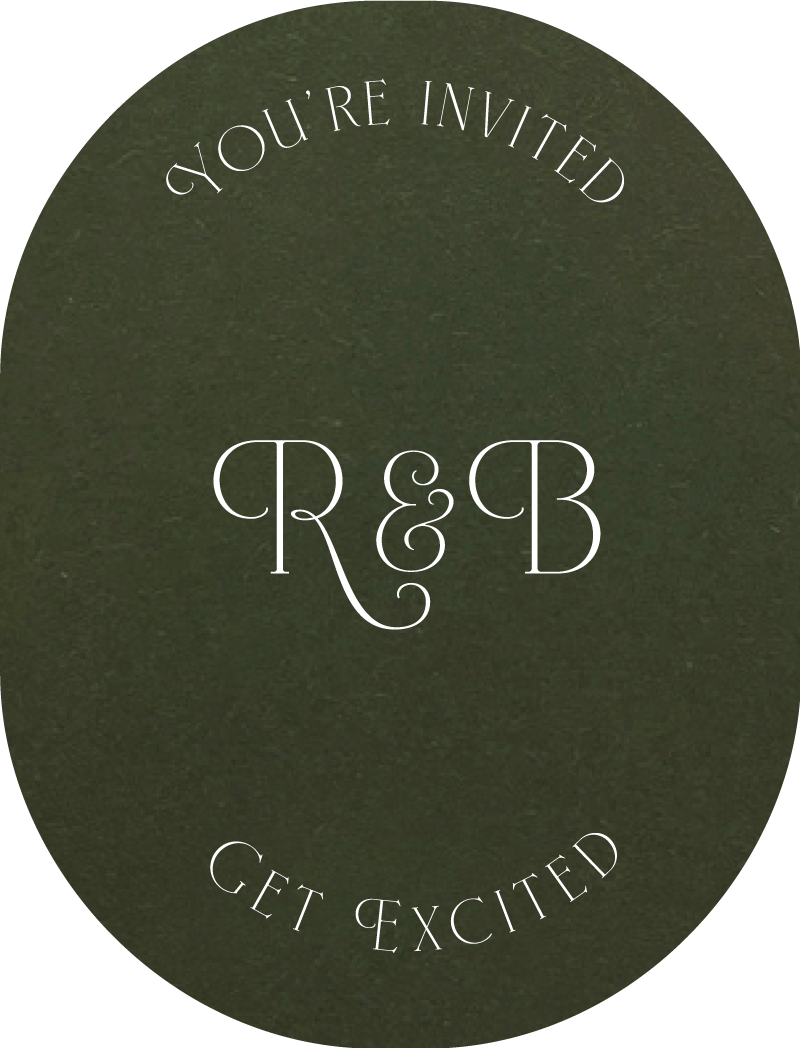Rose Information Cards - White Ink design preview