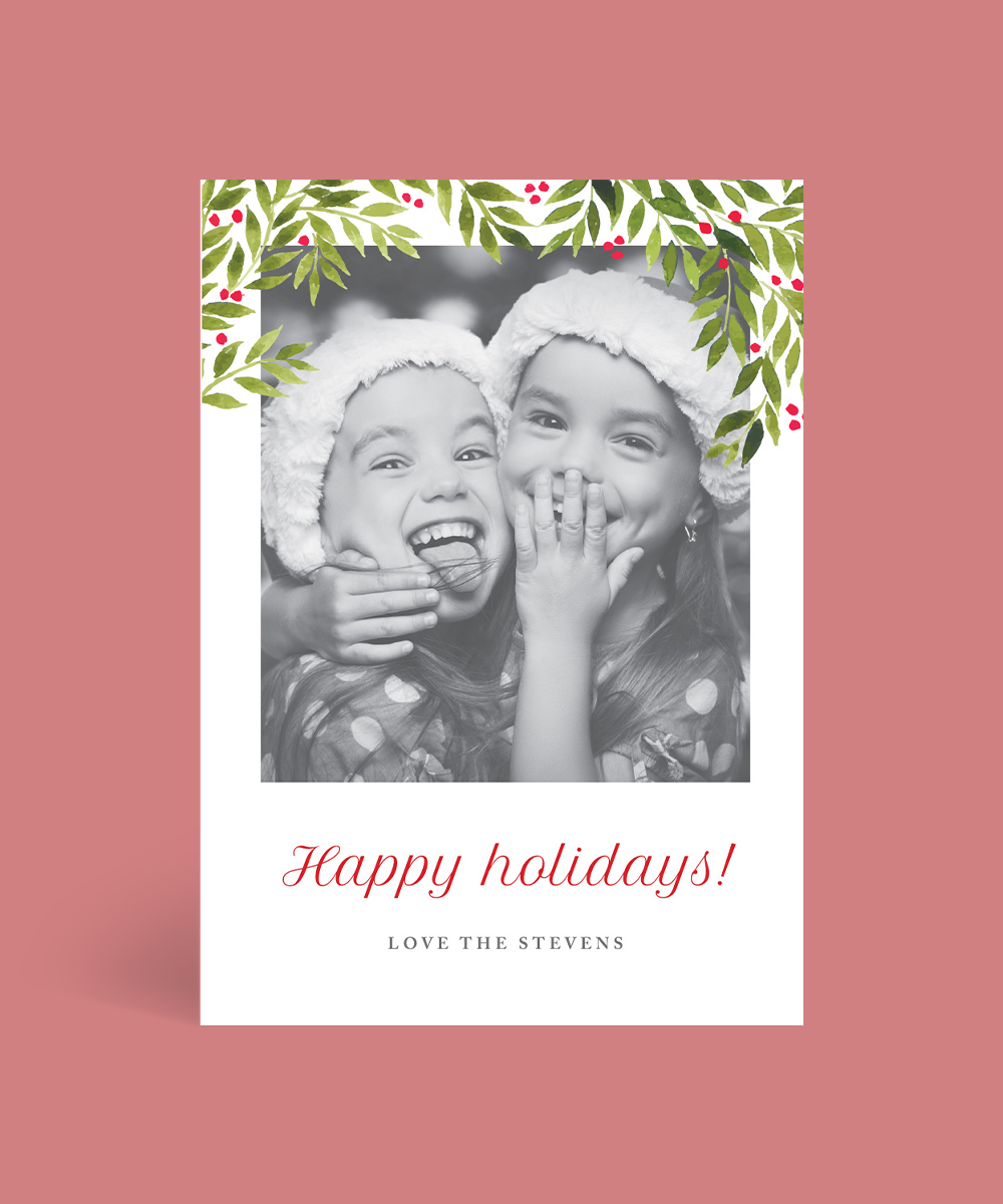 Tis The Season Christmas Cards - Digital Printing design preview