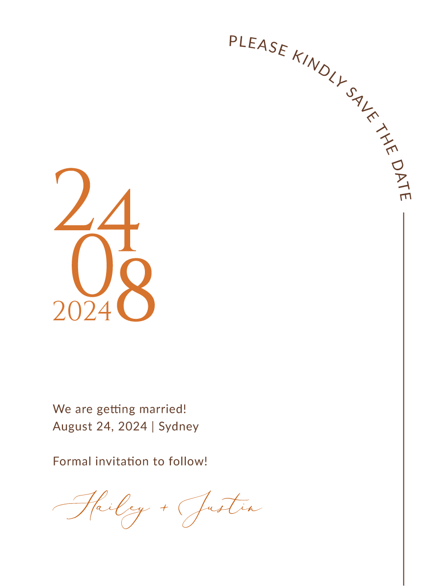Terracotta Love - Save The Date