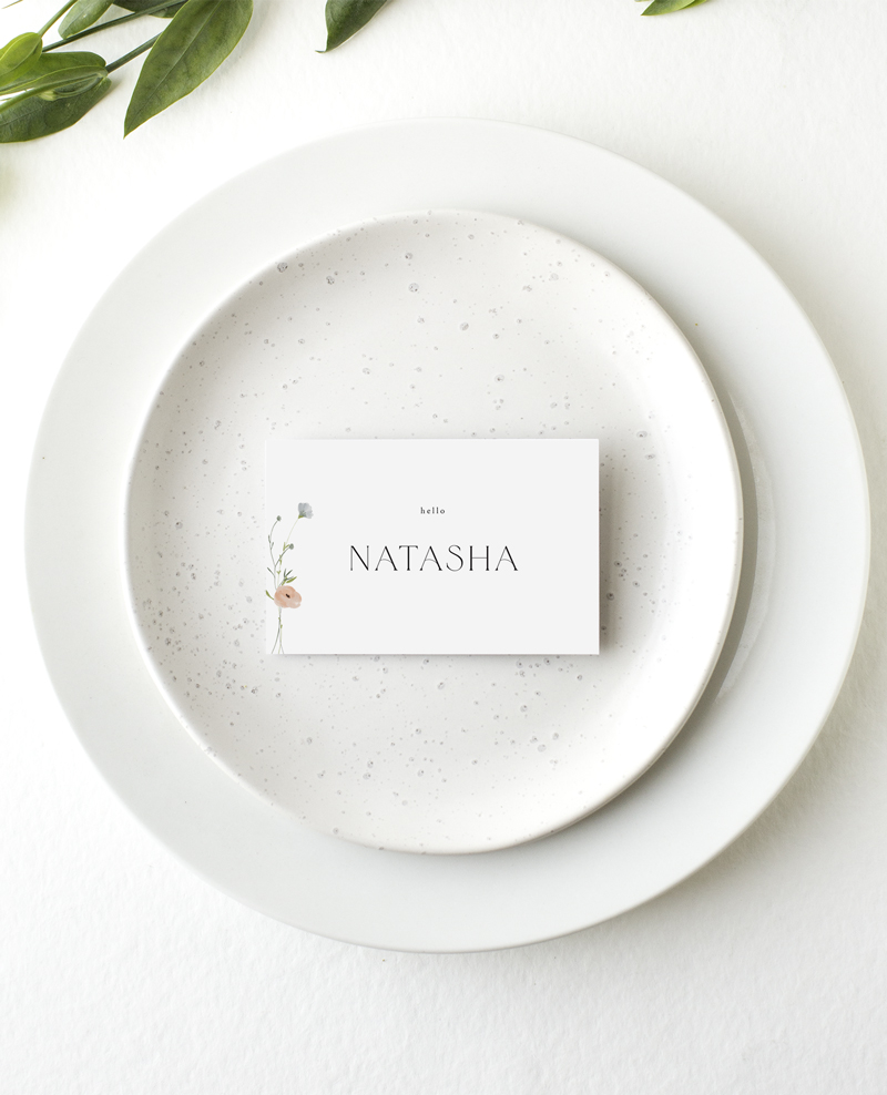 Wildest Dreams - Wedding Place Cards
