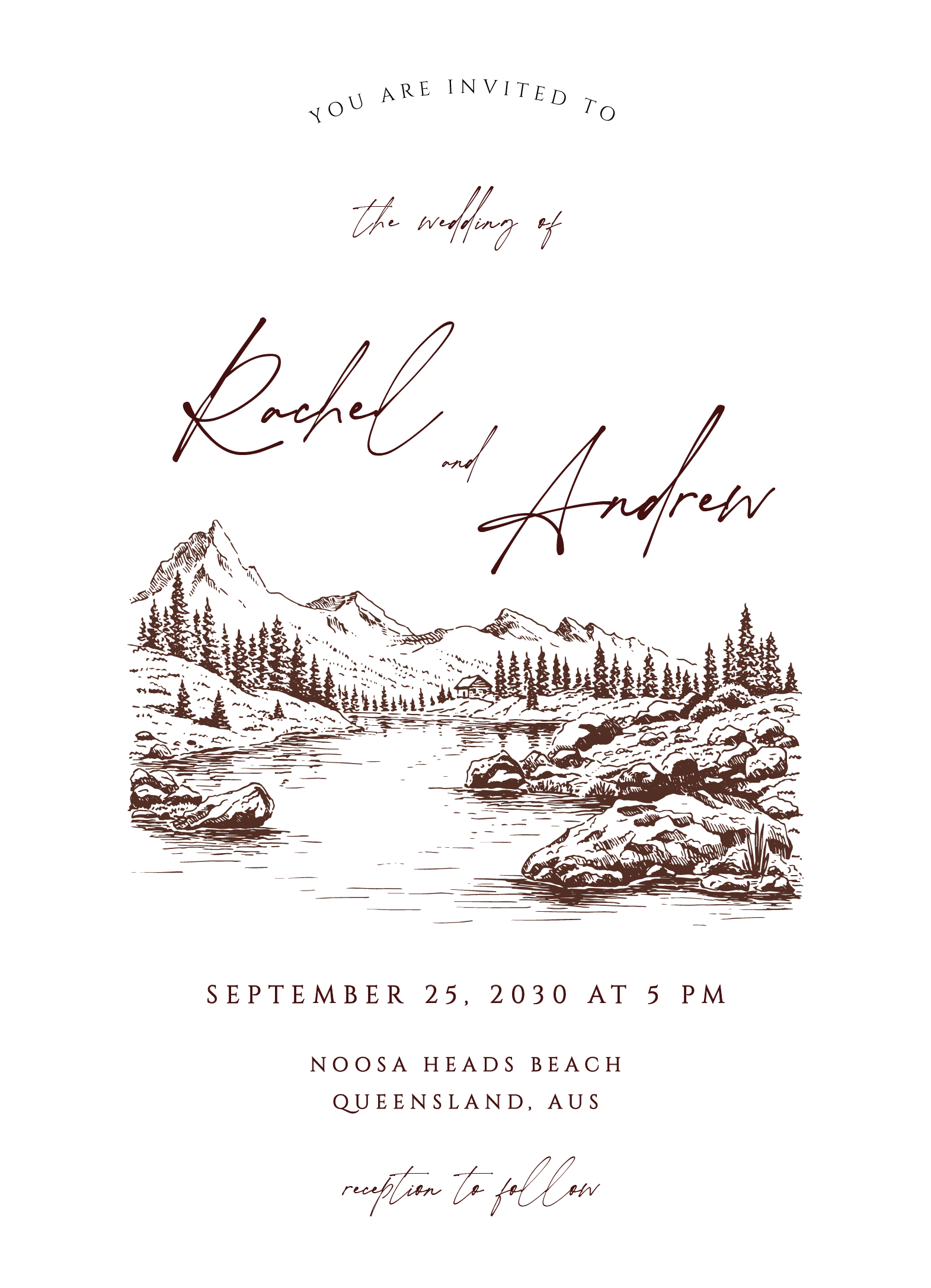 Potrey - Wedding Invitations