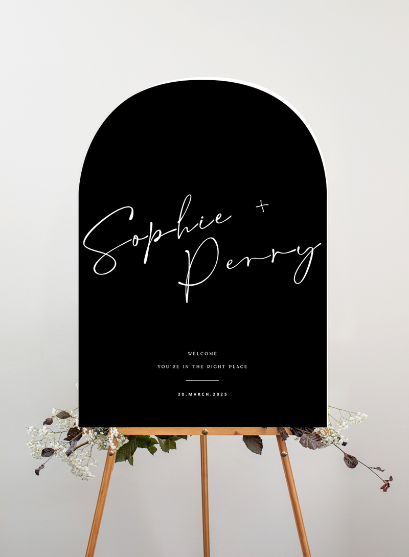 Harmony Wedding Signs - Digital Printing design preview