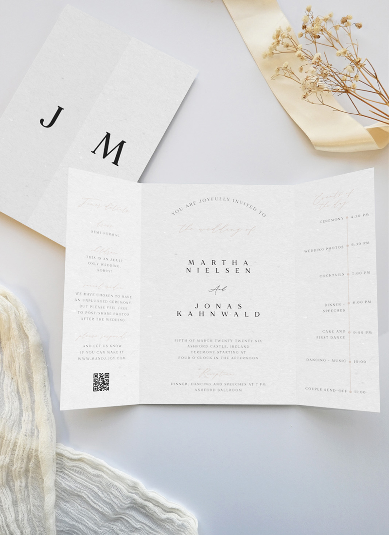Rose Dawn - Wedding Invitations