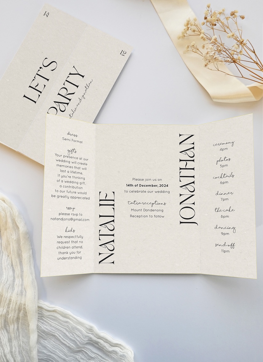 Gateway Wedding Invitations - Digital Printing design preview