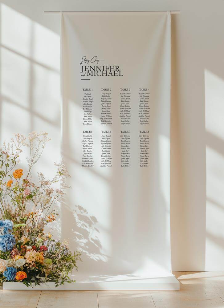 The BWM - Wedding Seating Chart