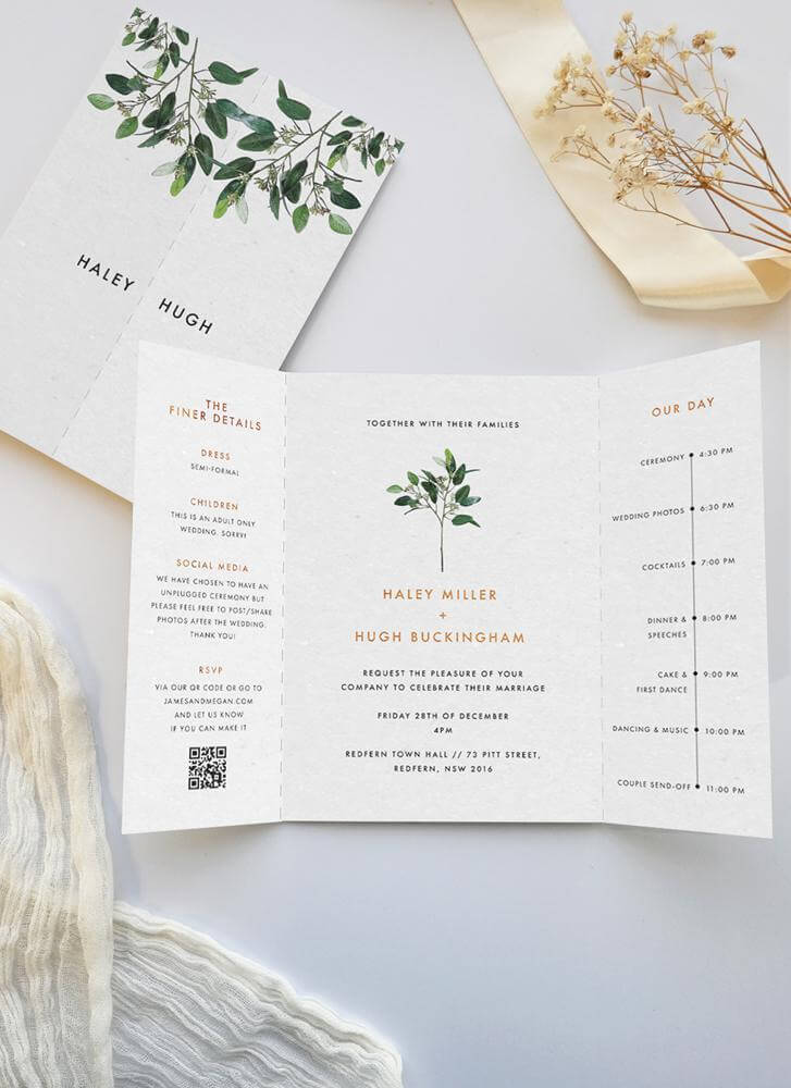 Garden Estate - Wedding Invitations