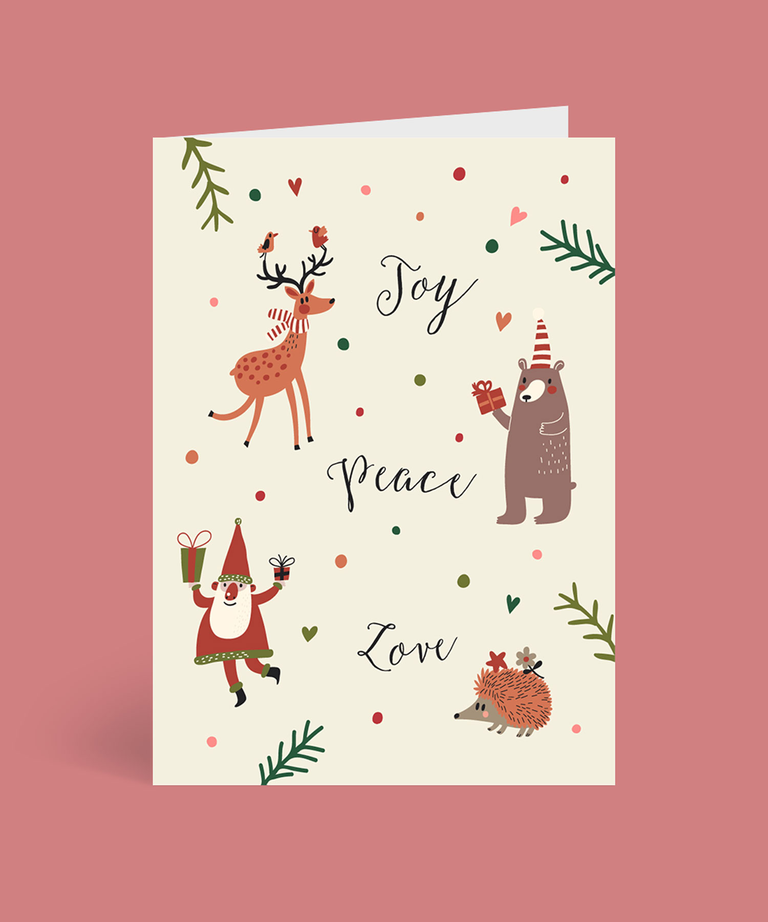 Never Too Old For Christmas Christmas Cards - Digital Printing design preview