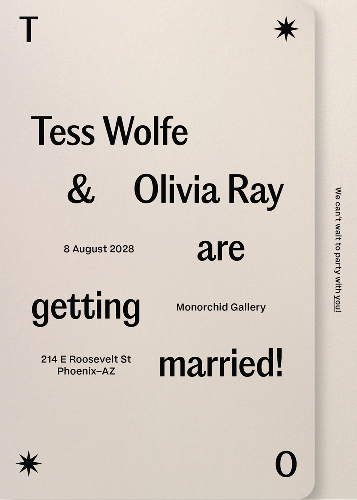 Arizona Wedding Invitations - Digital Printing design preview