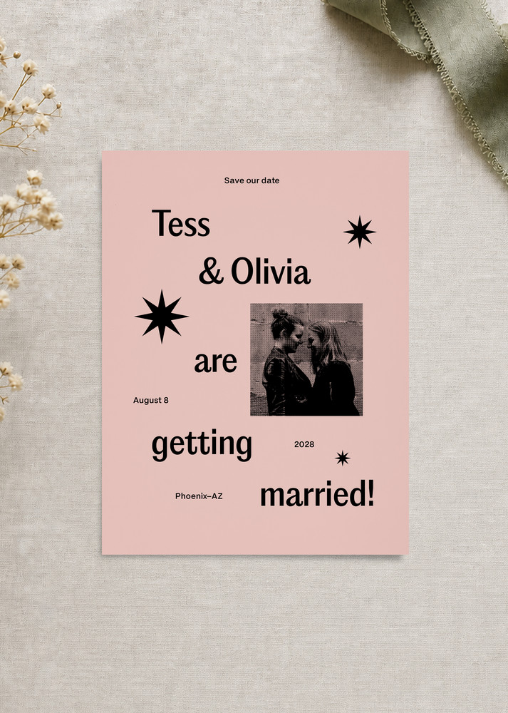 Arizona Save The Date - Digital Printing design preview