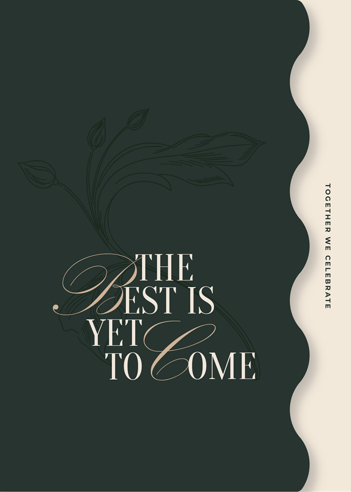Wave Of Elegance - Wedding Invitations