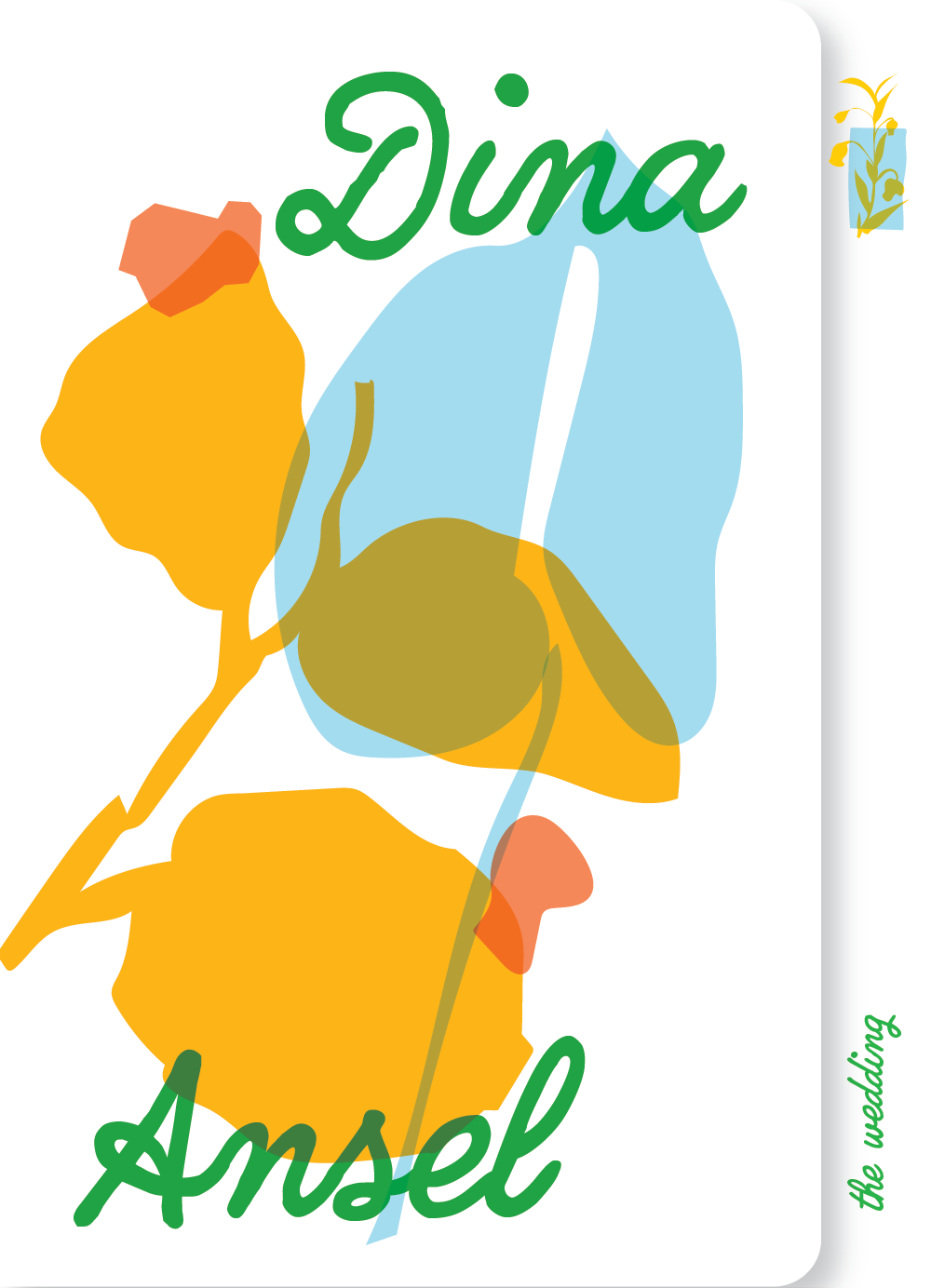 Limoncello Wedding Invitations - Digital Printing design preview