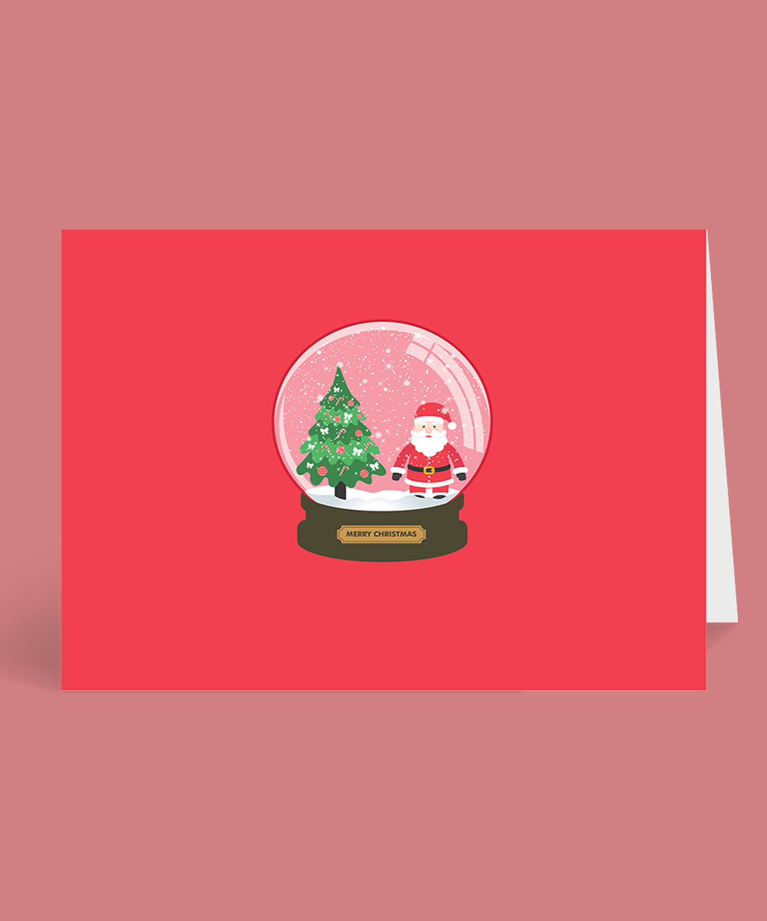 Let It Snow Christmas Cards - Digital Printing design preview