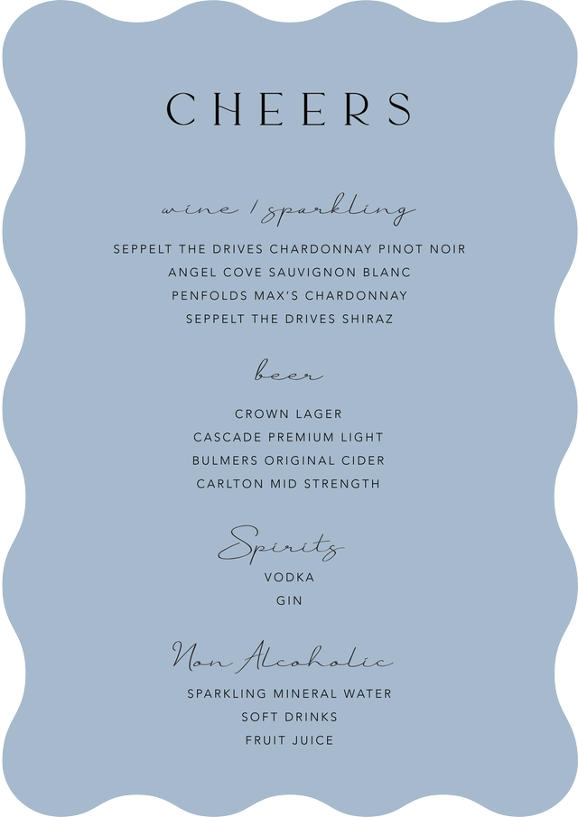 Byron wedding sign design from Paperlust.