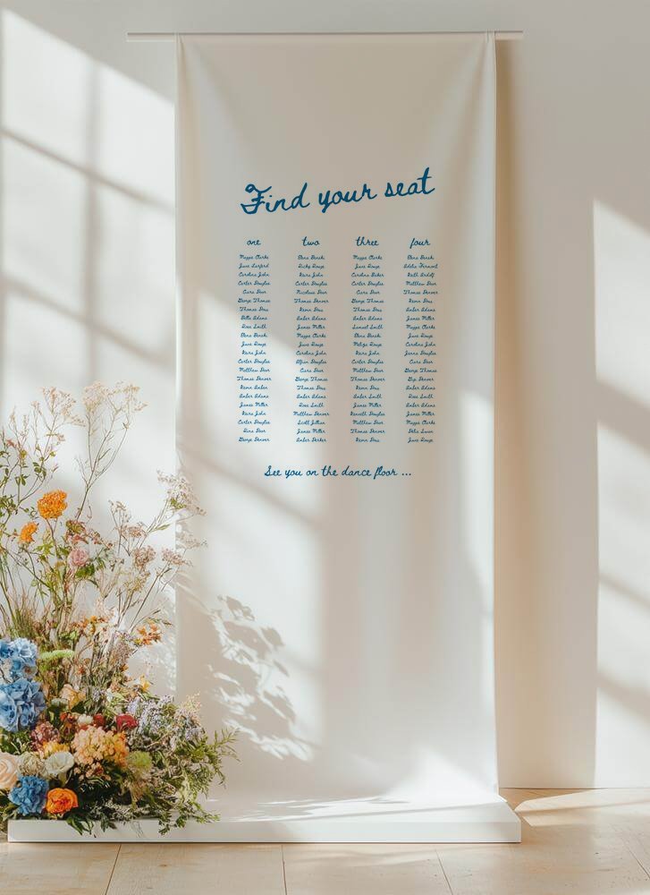 Francesca - Wedding Seating Chart