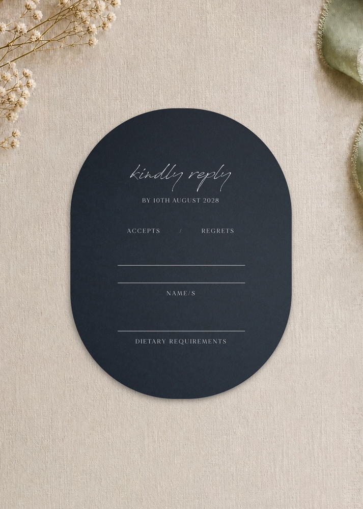 Delicate - RSVP Cards