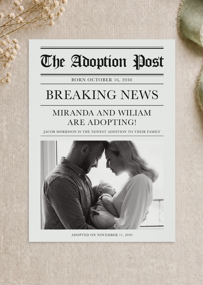 The Adoption Post - Baby Announcements