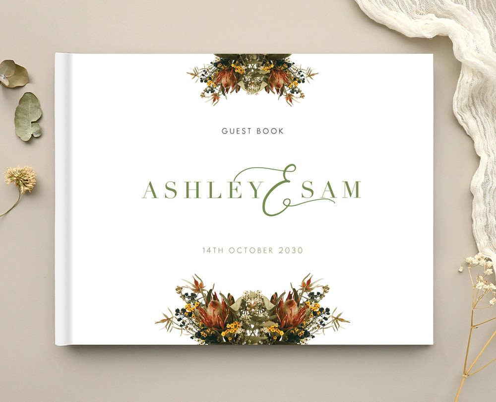 A Native Circle - Wedding Guest Books
