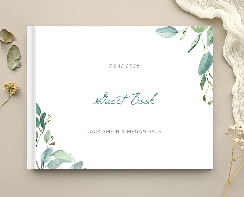 Botanical Geo - Wedding Guest Books