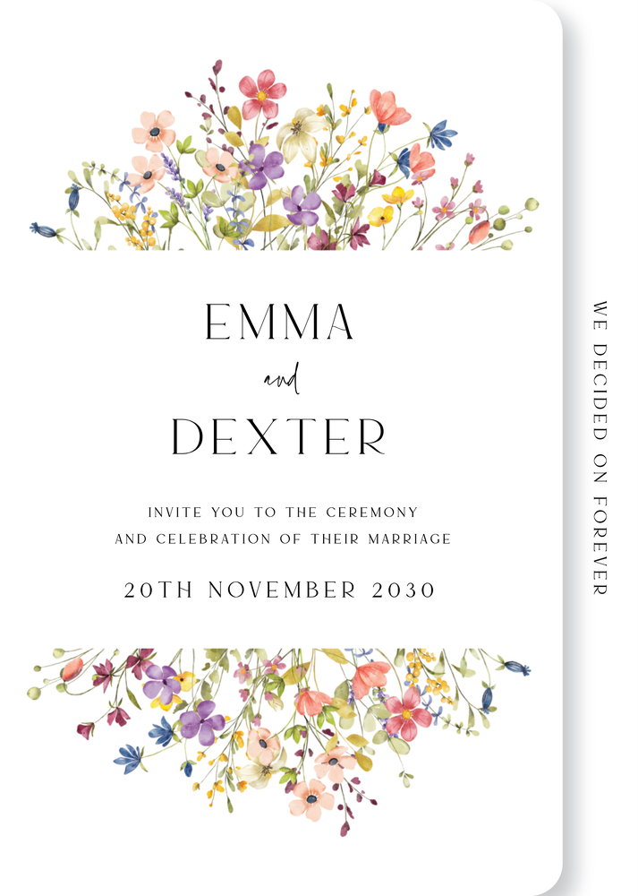 Wild Meadow - Wedding Invitations