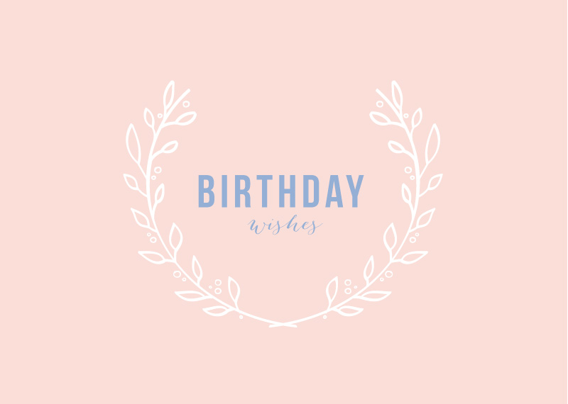 Rose Quartz And Serenity Greeting Cards - Digital Printing design preview