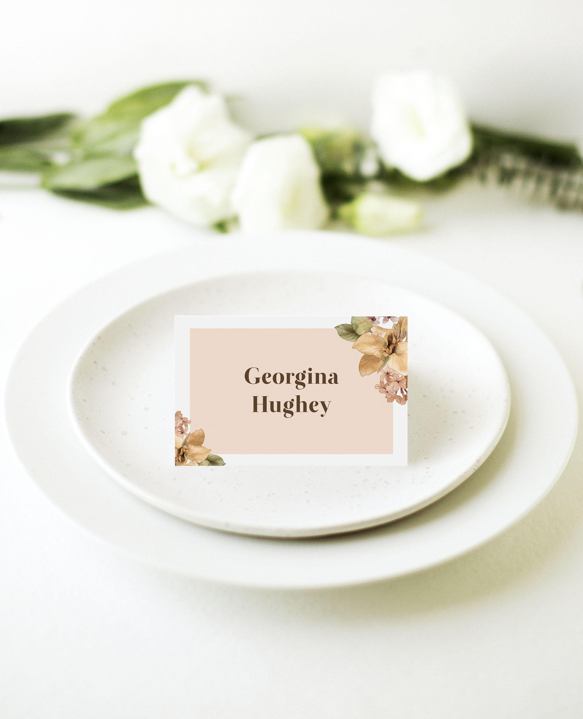 Blooming Day - Wedding Place Cards