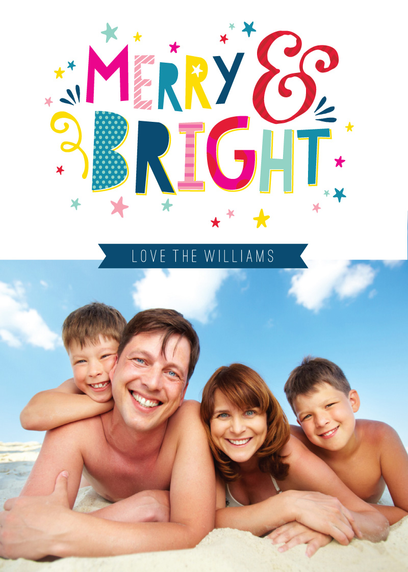 Fun Type Photo - Greeting Cards