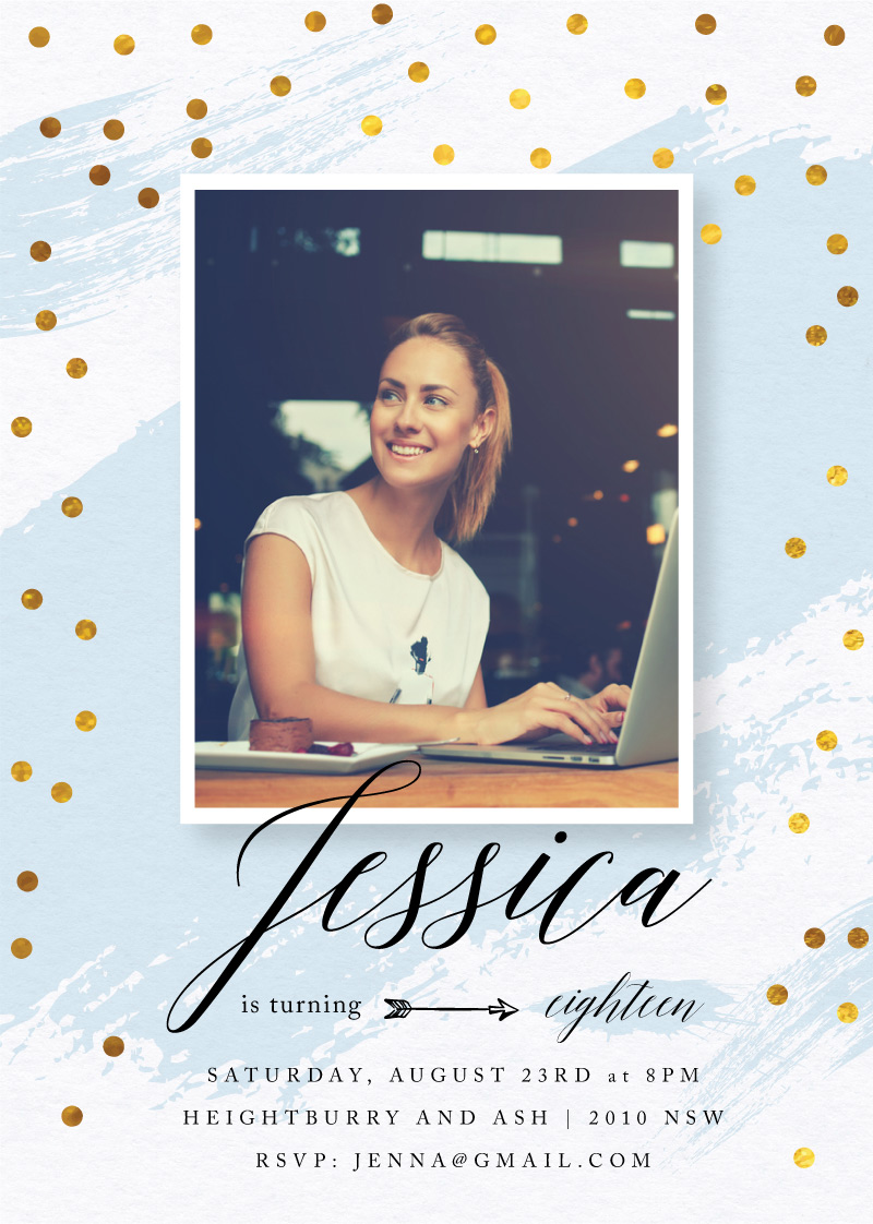 Spark the Day - Birthday Invitations