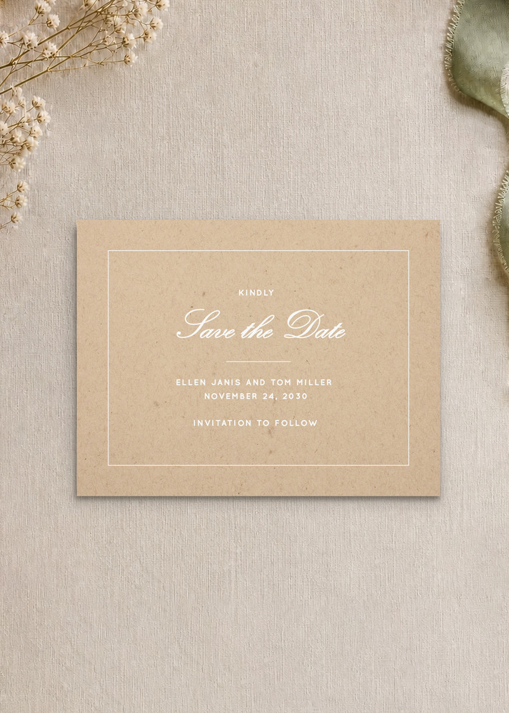 Into The Line - Save The Date