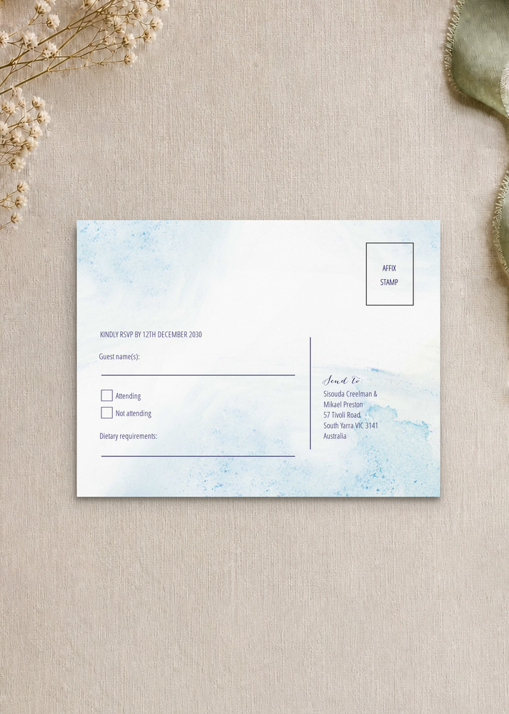 Splash - RSVP Cards