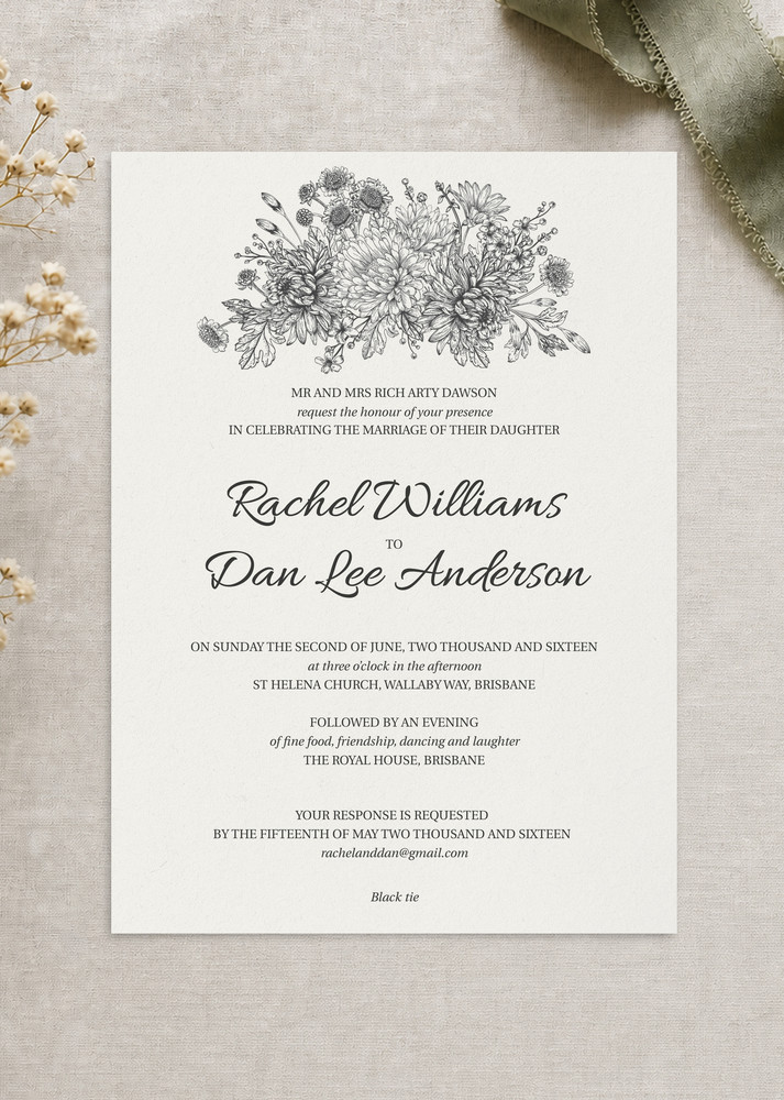 Bluemchen - Wedding Invitations