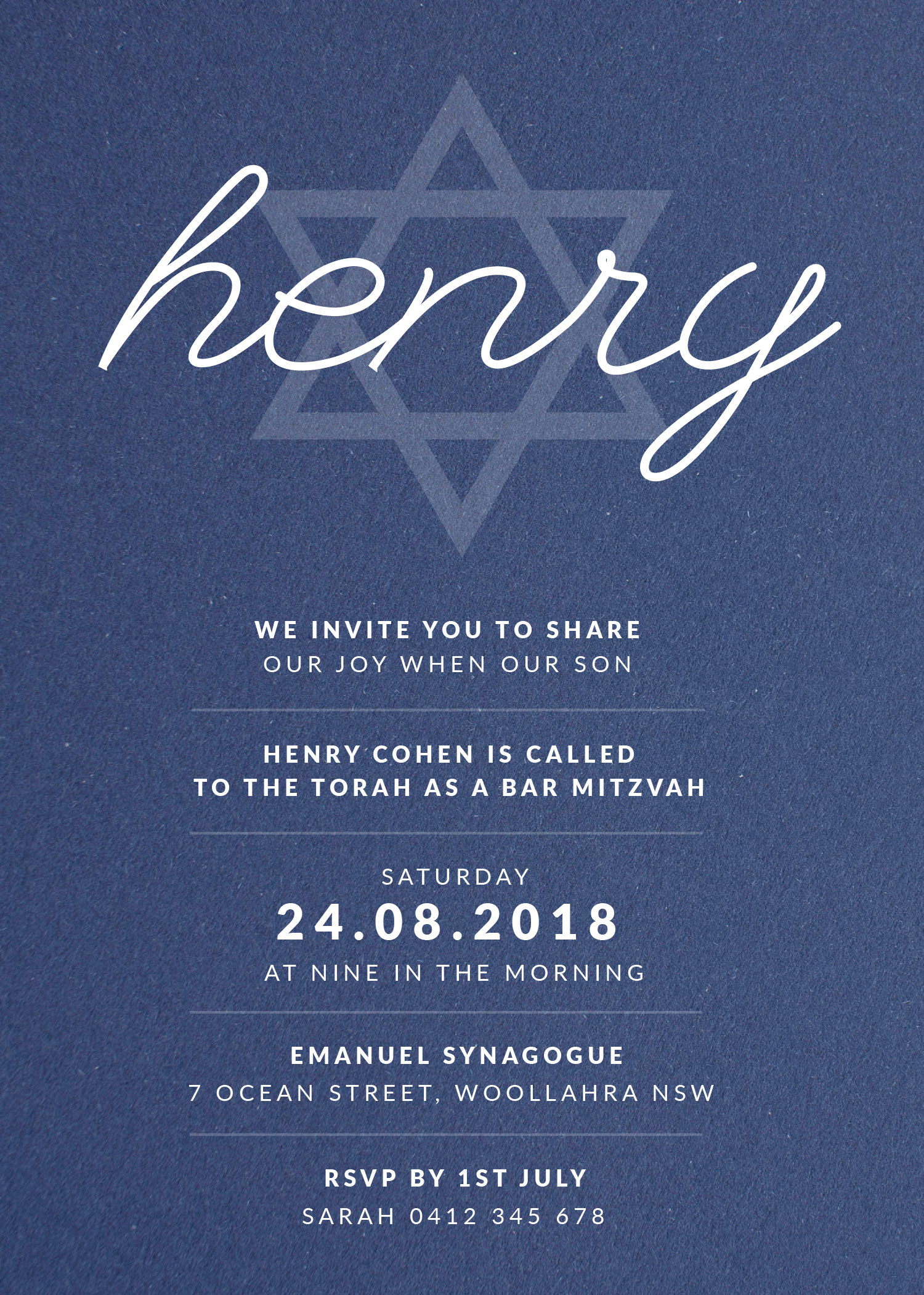 What My Age Again Bar & Bat Mitzvah Invitations - White Ink design preview