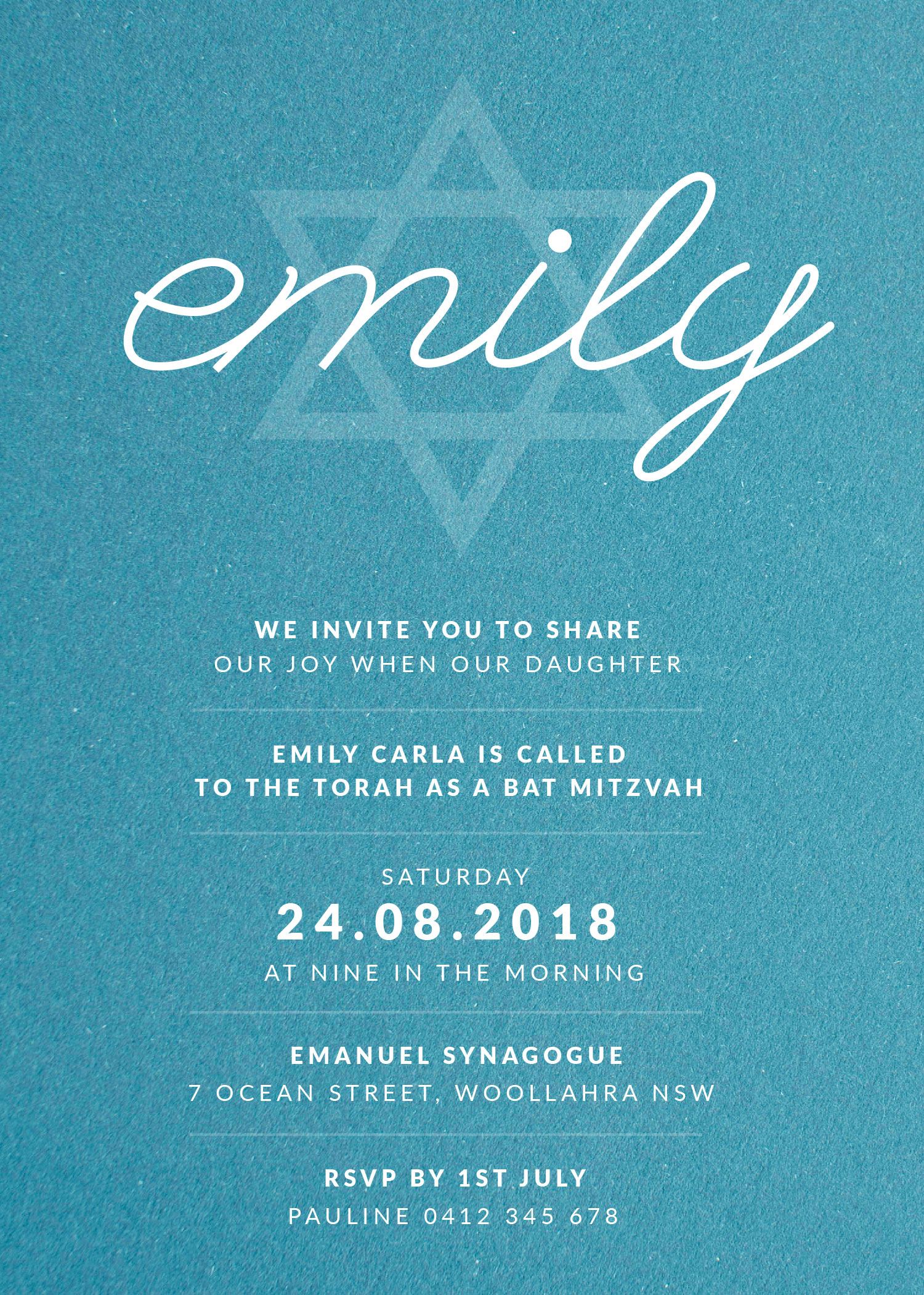 What My Age Again Bar & Bat Mitzvah Invitations - White Ink design preview