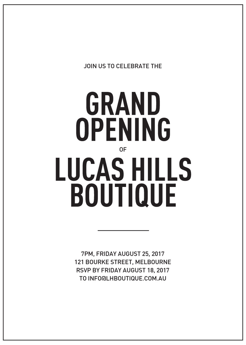 Chevron - Corporate Event Invitations
