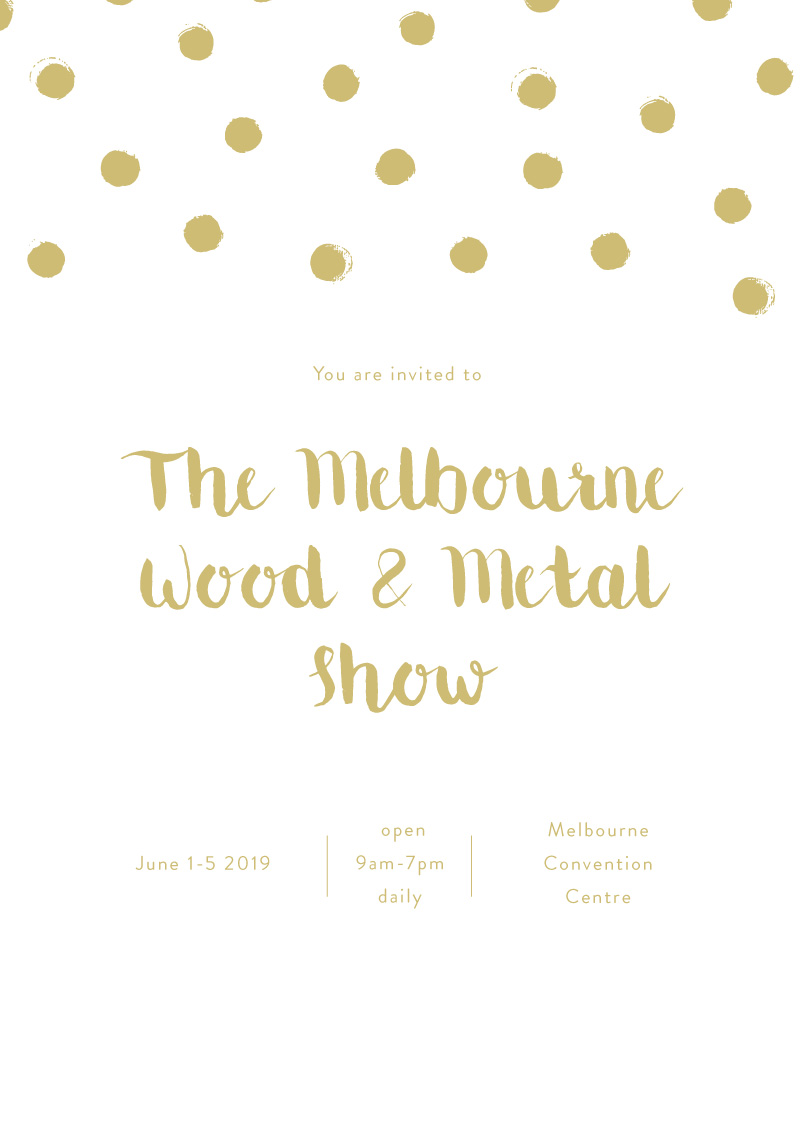 Spot Corporate Event Invitations - Flat Foil design preview